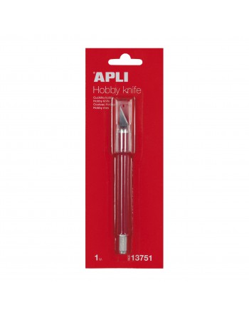 APLI CUCHILLO HOBBY DE PRECISION PARA MANUALIDADES Y TRABAJOS FINOS - 13751