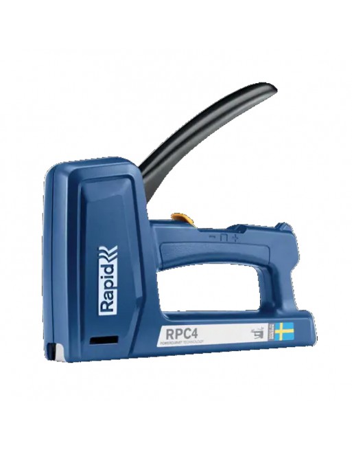 RAPID CLAVADORA RPC4 PARA GRAPAS CLAVOS Y PINS AZUL  - 5001631