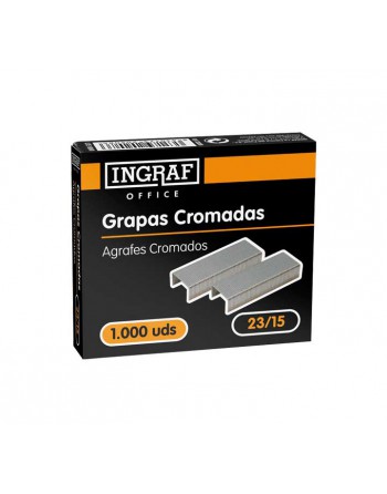 INGRAF 1000 GRAPAS INGRAF 23/15 GALVANIZA - 320208