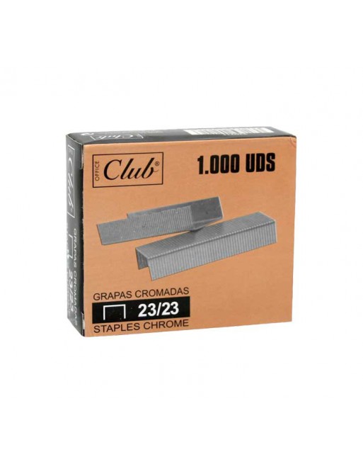 OFFICE CLUB 1000 GRAPAS 23/23 GALVANIZA - 320211