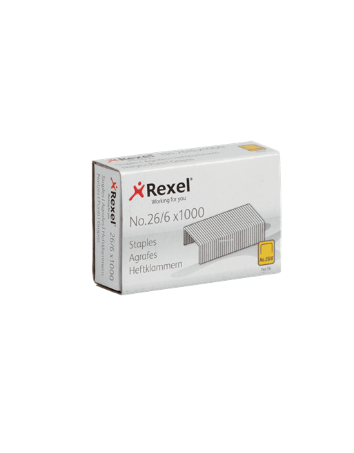 REXEL CAJA 1000 GRAPAS NO 56 26/6 - 6131