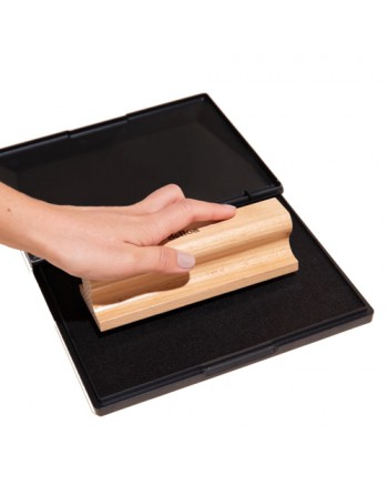 TAMPON DE MEDIDA 20X30 CM GRANDE PARA ENTINTADO MANUAL DE SELLOS DE TAMAÑO ESPECIAL