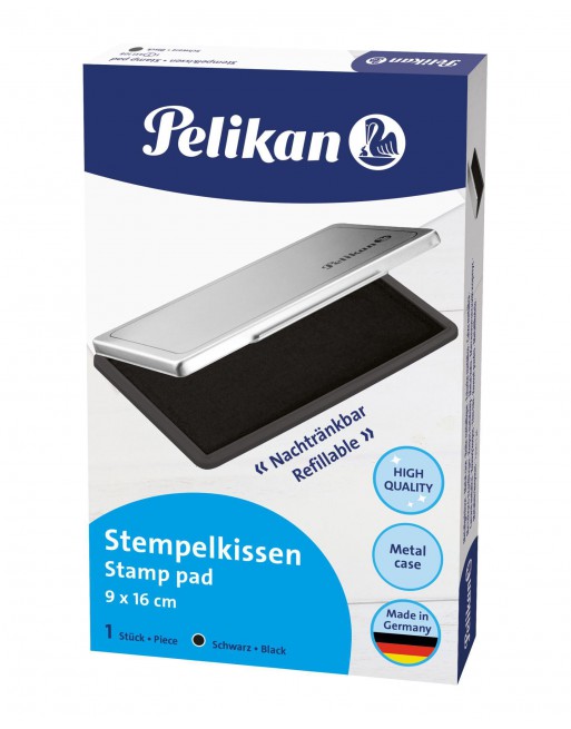 PELIKAN TAMPON ALMOHADILLA Nº1 9X16 NEGRO 100436055