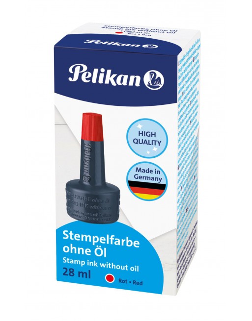 PELIKAN BOTE TINTA SELLAR 4K 28ML ROJO 100436065