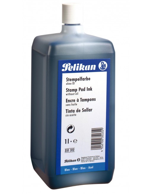 PELIKAN BOTELLA TINTA SELLAR 4K 1L AZUL 100436068