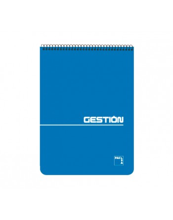 PACSA BLOC GESTION 4º 4X4 T.CARTON 60G 80H AZUL - 16374