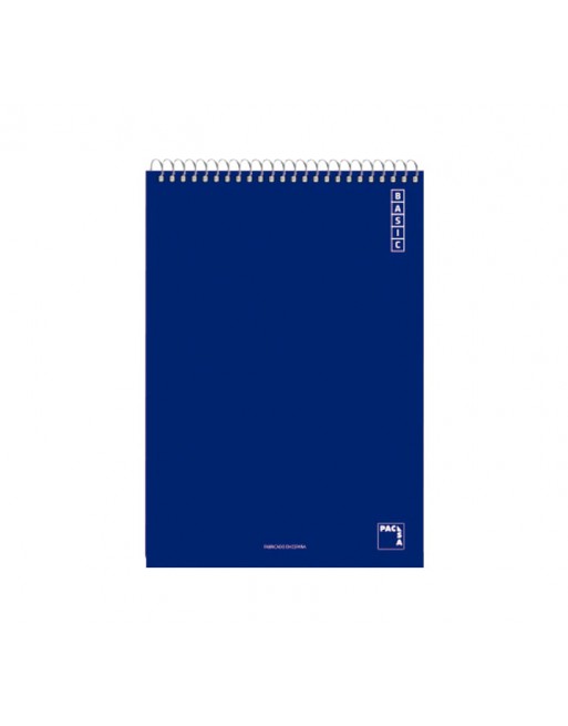 PACSA BLOC ESPIRAL CUADERNO 8º 80 4X4 SURTIDOS - 16434