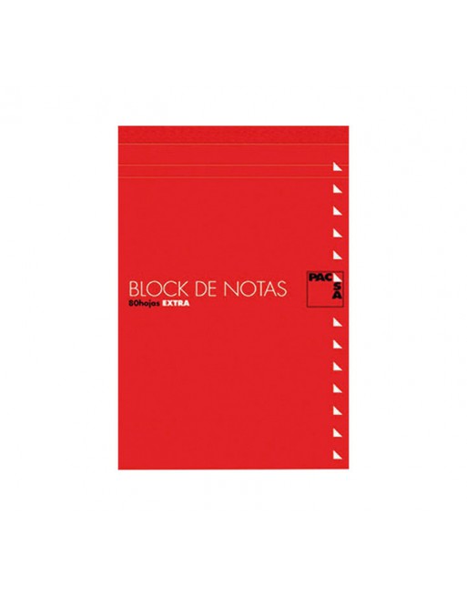 PACSA BLOC NOTAS CON TAPA 16º 4X4 60G 80H - 18906