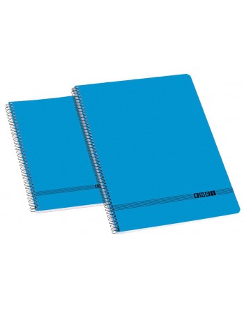 ENRI CUADERNO FOLIO 80 HOJAS LISO AZUL OFICINA TAPA SEMI DURA 100430029