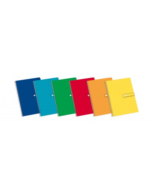 ENRI CUADERNO ESPIRAL 12º 4X4 80 HOJAS TAPA BLANDA SURTIDO 100302775