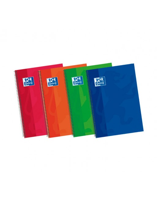 OXFORD CUADERNO TAPA EXTRADURA 4º 80H HORIZONTAL SURTIDO - 400043979