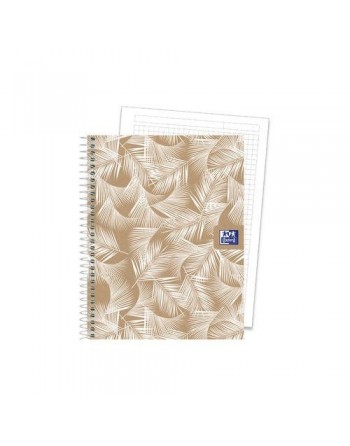 OXFORD EUROBOOK NATURE MICROPERFORADO A5+ 5X5 80H TAPA EXTRADURA - 400133161
