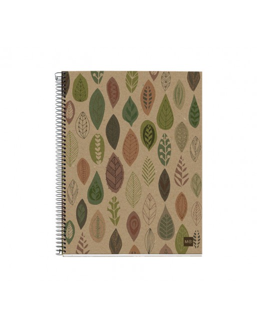 M.RIUS NOTEBOOK 4 ECOHOJAS A5 5X5 120H - 2872