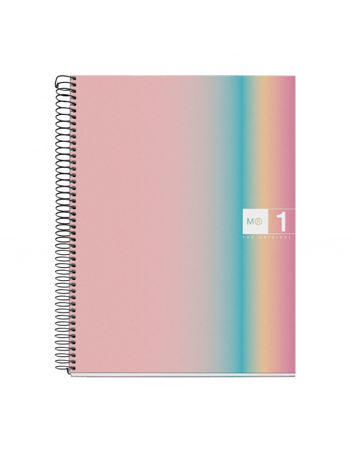 MIQUEL RIUS NOTEBOOK 1 DESIGN AURORA WEST BAY MICROPERFORADO TAPA DURA CUADRICULA 5X5 FORMATO A4 80 HOJAS SERIE DESIGN MR4065