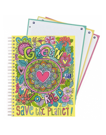 OXFORD CUADERNO A4 5X5 EUROBOOK 3 120 HOJAS 90 GR TAPA DURA IMAGEN FANTASIA - 400148221