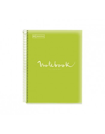M.RIUS NOTEBOOK 8 PP 5X5 A4 200H EMOTIONS LIMA - 46082
