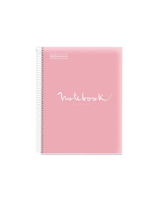 M.RIUS NOTEBOOK 8 PP 5X5 A4 200H EMOTIONS ROSA - 46083