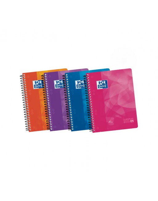 OXFORD CUADERNO EBOOK 4 A5+ 5X5 120H+50% TAPA PLASTICO. - 400027274