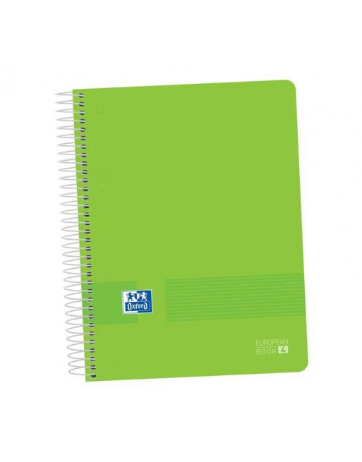 OXFORD CUADERNO EUROBOOK 4 A5+ 5X5 120H TAPA POLIPROPILENO LIVE AND GO VIVOS - 400149424