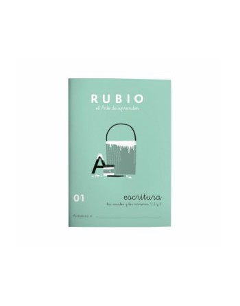 RUBIO PACK 10 CUADERNOS ESCRITURA 01 - C01