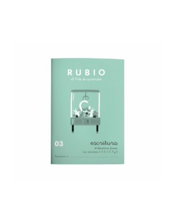 RUBIO PACK 10 CUADERNOS ESCRITURA 03 - C03