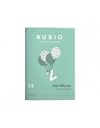 RUBIO PACK 10 CUADERNOS ESCRITURA 13 - C13