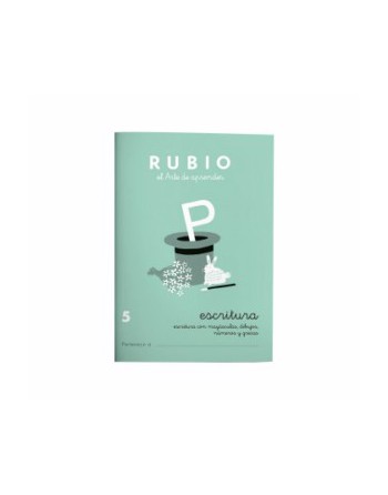 RUBIO PACK 10 CUADERNOS ESCRITURA 5 - C5