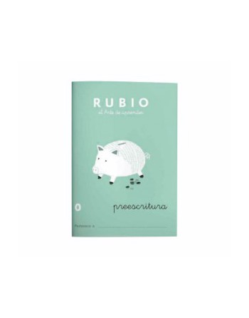 RUBIO PACK 10 CUADERNOS PREESCRITURA 0 - C0
