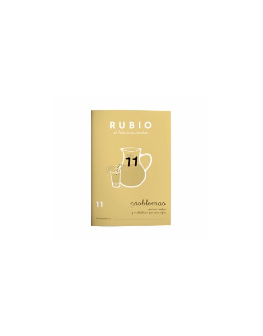 RUBIO PACK 10 CUADERNOS PROBLEMAS 11 - P11