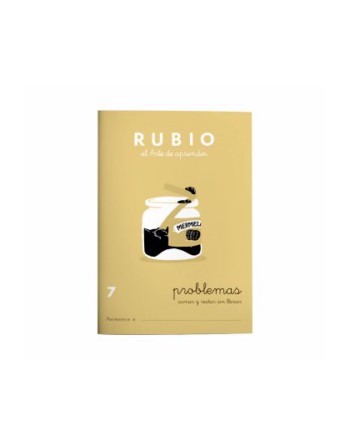 RUBIO PACK 10 CUADERNOS PROBLEMAS 7 - P7