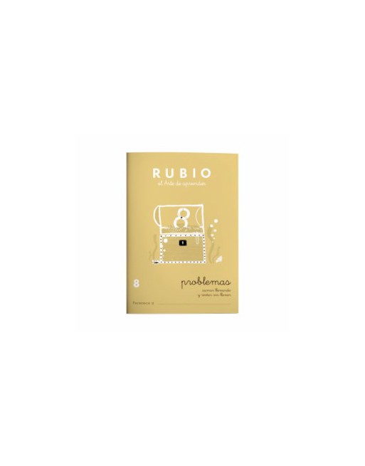 RUBIO PACK 10 CUADERNOS PROBLEMAS 8 - P8