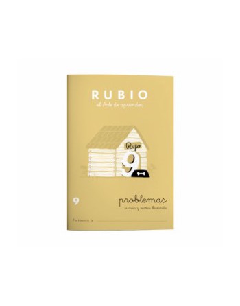 RUBIO PACK 10 CUADERNOS PROBLEMAS 9 - P9