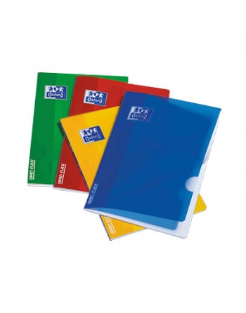 OXFORD LIBRETA A4 48H CUADRICULA 4X4 TAPA PLASTICO SURTIDO - 400026393