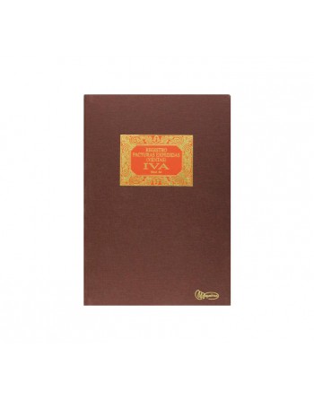 M.RIUS LIBRO CONTABILIDAD FOLIO NATURAL 100 Nº64 IVA - 5064