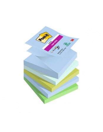 POST-IT PACK 6 BLOC Z-NOTES 76X76 SURTIDO OASIS - R330-5SS-OAS