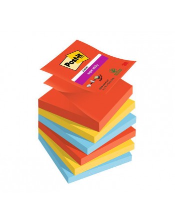 POST-IT PACK 6 BLOC Z-NOTES 76X76 SURTIDO PLAY - R330-6SS-PLAY