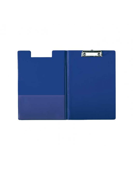 ESSELTE CARPETA SOPORTE PORTAPAPELES MINICLIP FOLIO CON PINZA SUP+TAPA AZUL - 56045