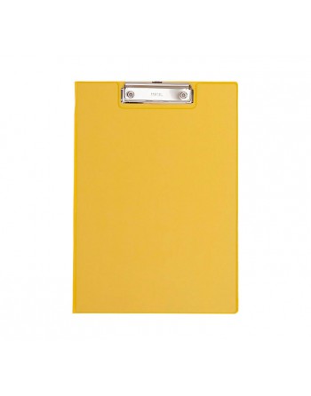 MAUL SOPORTE PORTAPAPELES CON TAPA +PINZA SUPERIOR A4 AMARILLO - 2339213