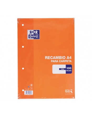 OXFORD RECAMBIO 100H A4 90G LISO - 100430209