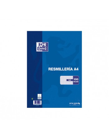OXFORD RESMILLERIA 100H A4 90G 4X4 - 100430215