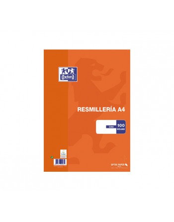 OXFORD RESMILLERIA 100H A4 90G LISO - 100430214