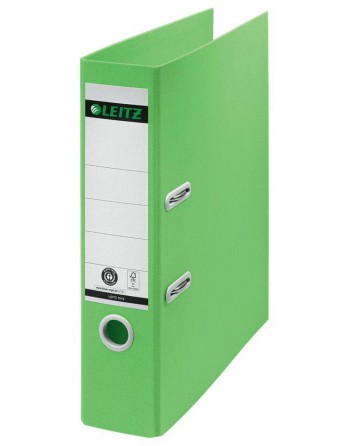 LEITZ ARCHIVADOR PALANCA RECYCLE DE CARTON RECICLADO A4 80MM FORRADO EN PAPEL VERDE 10180055