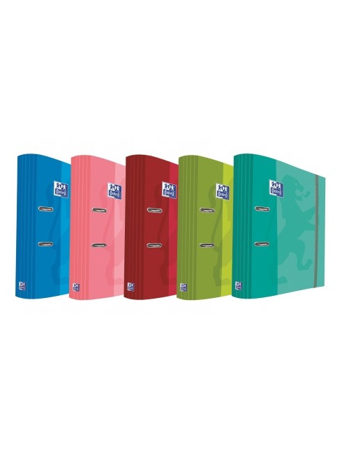 OXFORD 5 ARCHIVADORES PALANCA A4 CON RADO 70MM SURTIDO - 400106670