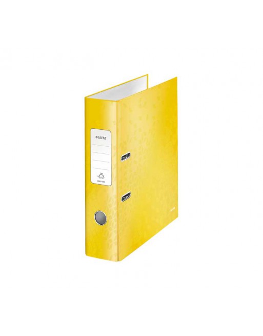 LEITZ ARCHIVADOR WOW 180º A4 80MM AMARILLO - 10050116