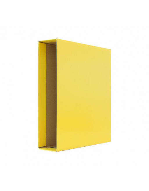 ASERIES CAJETIN ARCHIVADOR COLOR 65MM FOLIO AMARILLO - 07171360