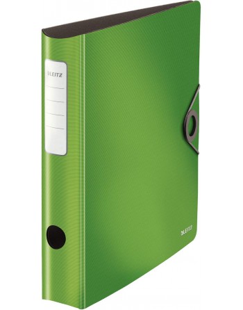 LEITZ ARCHIVADOR PALANCA ACTIVE SOLID FABRICADO EN POLIFOAM LIGERO A4 65MM VERDE 10481050