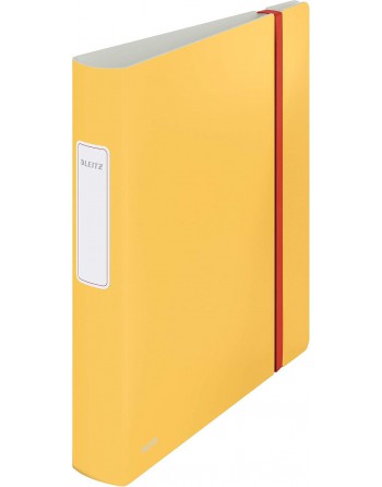 LEITZ ARCHIVADOR PALANCA ACTIVE COSY FABRICADO EN POLIFOAM LIGERO A4 65MM AMARILLO 10390019