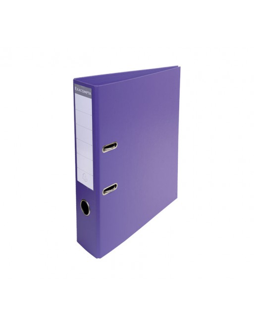 EXACOMPTA ARCHIVADOR PALANCA PVC A4 70MM VIOLETA - 53757E