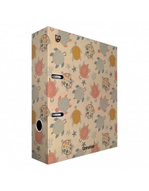 GRAFOPLAS 6 ARCHIVADORES KRAFT SOFT UNINATURE FANTASIA TORTUGA 2 ANILLAS DE 65 CON RADO 17262302