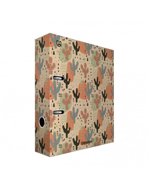 GRAFOPLAS 6 ARCHIVADORES KRAFT SOFT UNINATURE FANTASIA CACTUS 2 ANILLAS DE 65 CON RADO 17262303